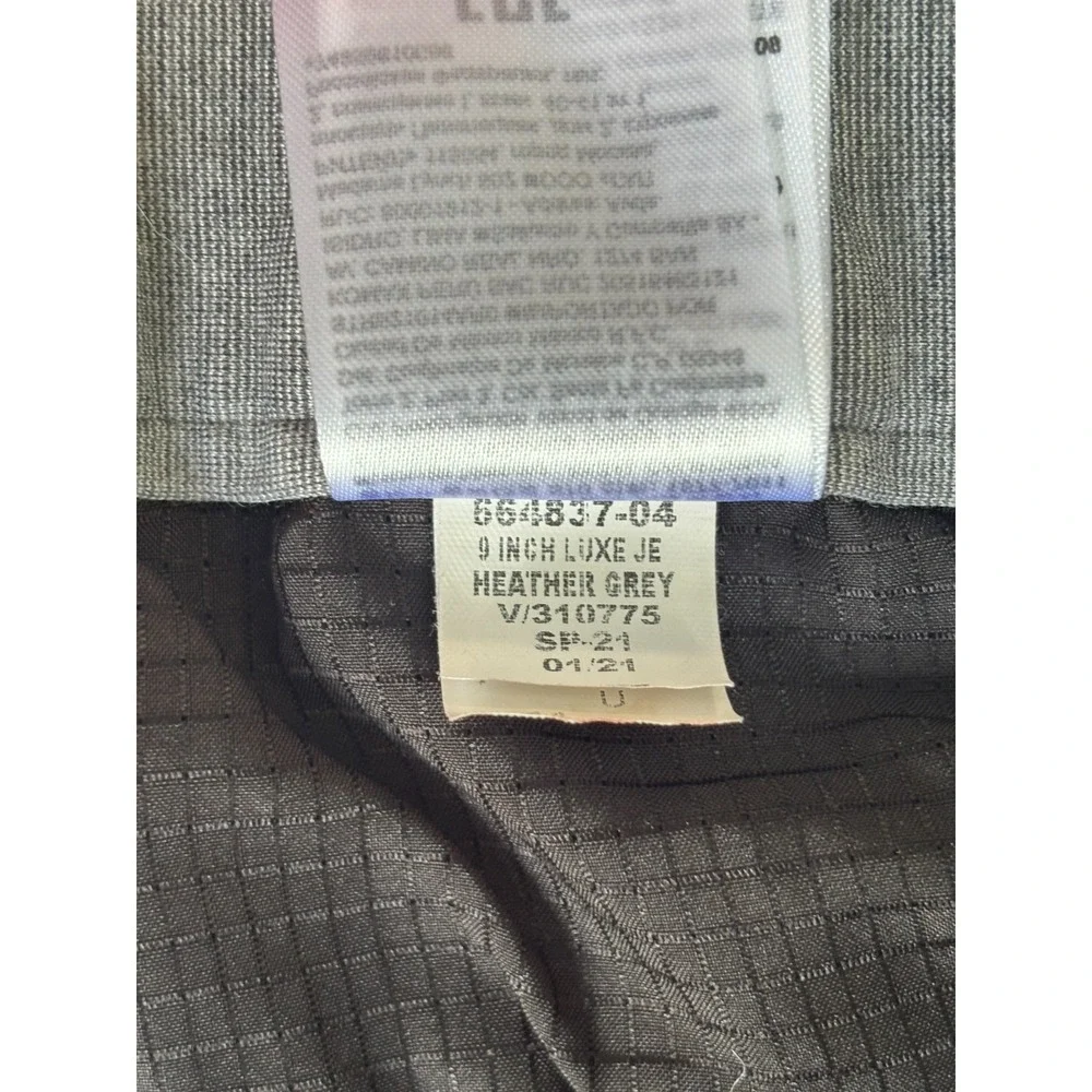 Banana Republic Luxe City Shorts Men's Size 44 Gray Cotton Stretch Slash Pockets